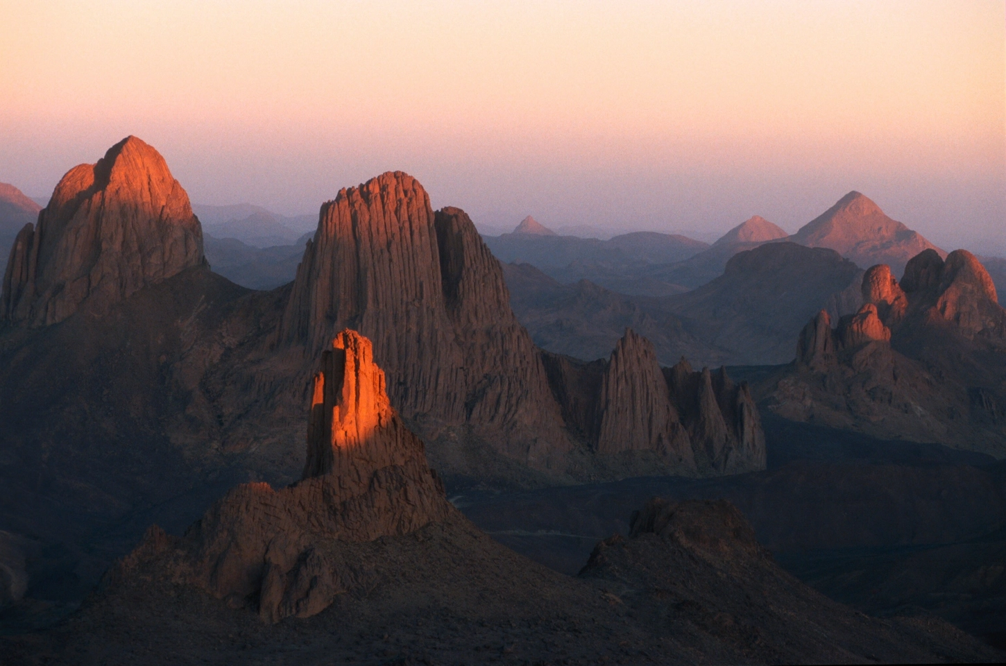 Paysage du Sahara algérien classé parmi les plus beaux du monde par National Geographic